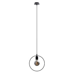 Lampada sospensione metallo design moderno attacco E27 risparmio energetico interni IP20