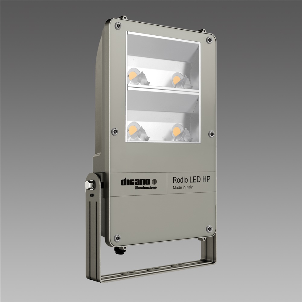 Proiettore LED 318W Rodio 1898 asimmetrico esterno grafite