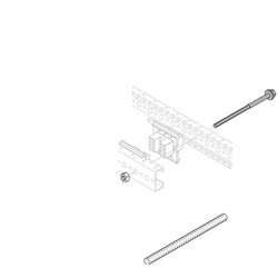Tiranti acciaio inox 160 mm set 10 pezzi per installazioni elettriche robuste e resistenti