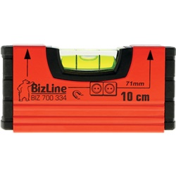 Mini livella magnetica 10 cm antiurto con boccetta integrata per installatori elettrici e uso professionale