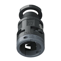 Raccordo Nero Ip66 Sm17 Pg11