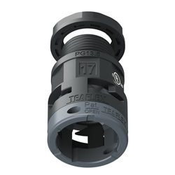 Raccordo Nero Ip66 Sm17 Pg13,5