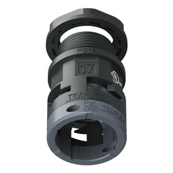 Raccordo Nero Ip66 Sm17 Pg16