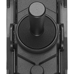 Pulsante 1P NO 10A 250V Vintage grigio antracite per impianti elettrici