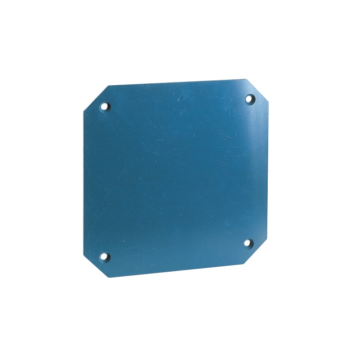 Piastra fondo PVC 210x210 mm spessore 5 mm accessorio Serie VQ-VQH