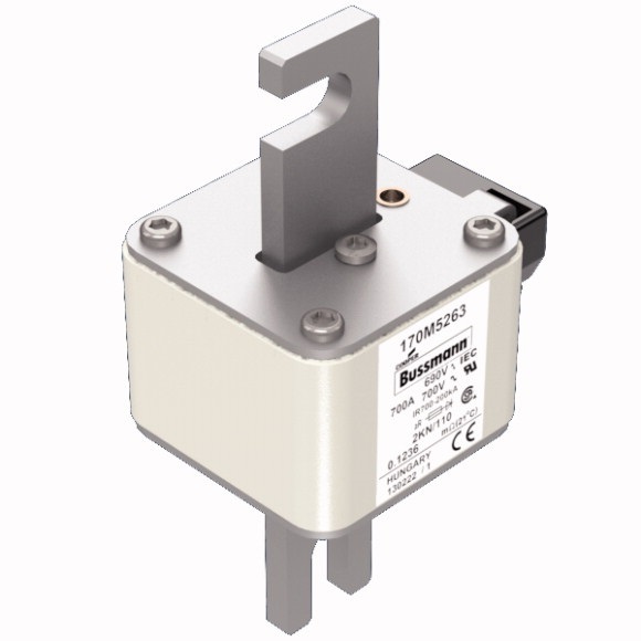 fusibile cartuccia corsa rapida 700A 690V protezione semiconduttori DIN IEC