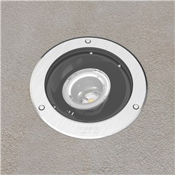 FLOOR 1688 28W CLD CELL INOX LED AM