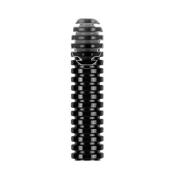 Tubo corrugato pieghevole medio fk15 - diametro 20mm - senza tiracavo - nero