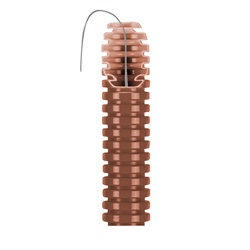 Tubo protettivo corrugato FK15/16F medio flessibile marrone per posa sottotraccia