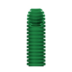Tubo protettivo corrugato pieghevole ICTA 32 mm verde per posa sottotraccia