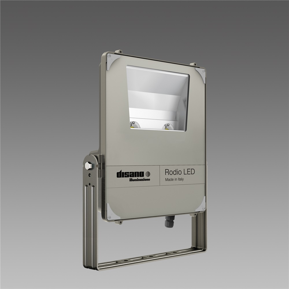 Proiettore LED 79W 3000K asimmetrico esterno grafite