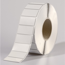 Panel label adesivo 27x15 mm base spugnosa per pannelli industriali e quadri elettrici