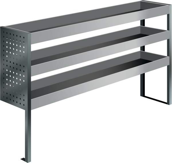 Kit standard per furgone L2 modulare facile montaggio officina mobile economico