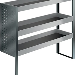 Kit standard corto modulabile per furgone officina mobile compatta ed economica