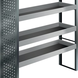 Kit modulare officina mobile per furgone 1268x1440x470 mm montaggio rapido economico