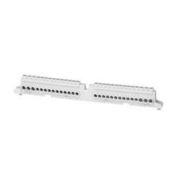 Morsettiera unipolare 12 moduli 3x16+29x10A per quadri distribuzione parete Serie 40 CD