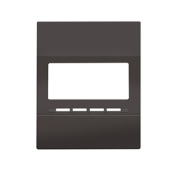 FRONT COMPAT NOW 4 TASTI 230V NERO