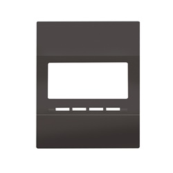 FRONT COMPAT NOW 4 TASTI 230V NERO