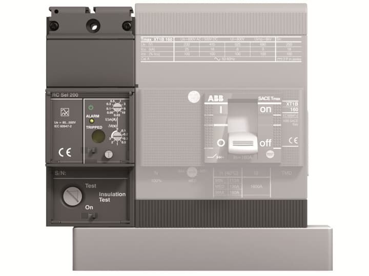 RC SEL 200 HV 85-690VAC Interruttore Residuale 4 Poli per Protezione Elettrica
