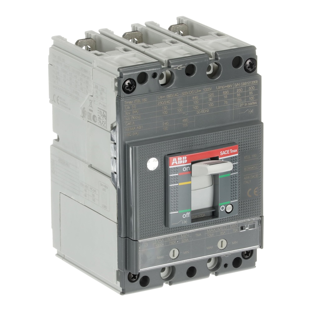 Interruttore modulare XT2L 160A 3 poli termomagnetico TMA 100-1000A per impianti industriali e civili