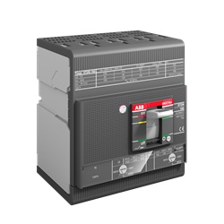 Interruttore automatico modulare 4 poli 80 kA 160 A termomagnetico per impianti elettrici residenziali e industriali