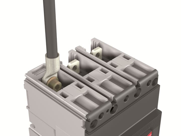 Kit accessori 4 pezzi terminali frontali per interruttori Tmax XT4