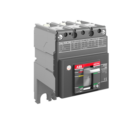 Interruttore modulare ABB Tmax XT2L 160A 3 poli parte interruttiva fissata distribuzione elettrica industriale e civile