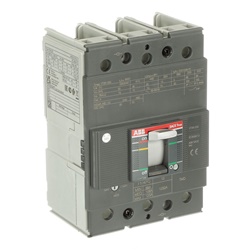 Interruttore automatico modulare trifase 125A 1250V termomagnetico industriale civile