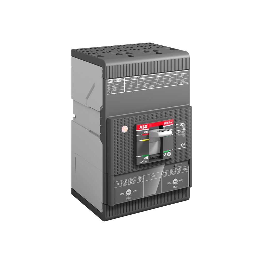 Interruttore automatico modulare XT4N 3 poli 200-2000 A termomagnetico protezione impianti elettrici residenziali e commerciali