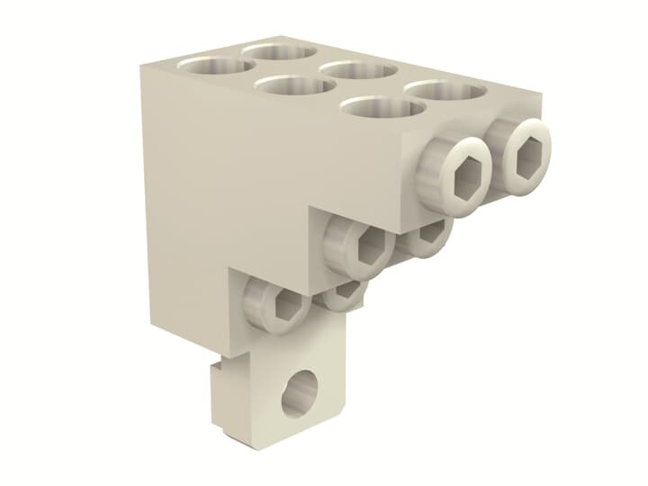 Kit morsettiere modulari CuAl 6x2.5-35mm² per interruttori Tmax XT2