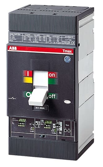 Interruttore modulare 3 poli 250A protezione termico-magnetica 1150VAC industriale e civile