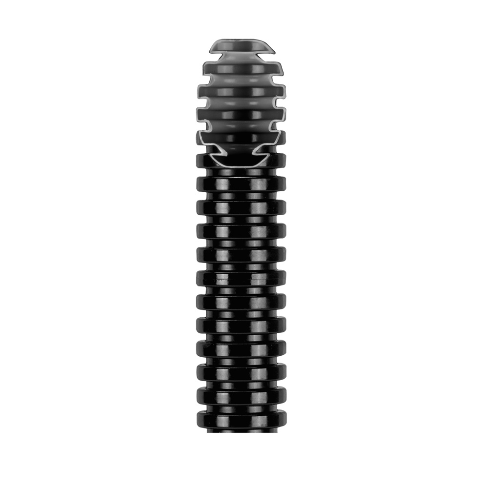 Tubo coestruso pieghevole FK-X/40 nero per posa sottotraccia protezione cavi
