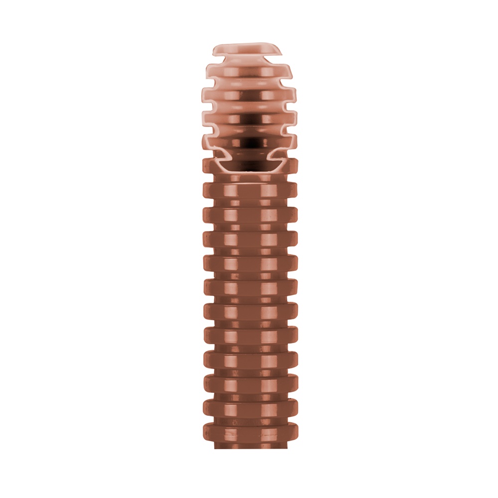 Tubo coestruso pieghevole FK-X/40 marrone per posa sottotraccia protezione cavi