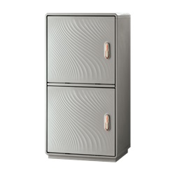 Armadio in vetroresina GRAFI 9, 2 vani, IP55, 1840x910x330 mm, per installazioni elettriche robuste
