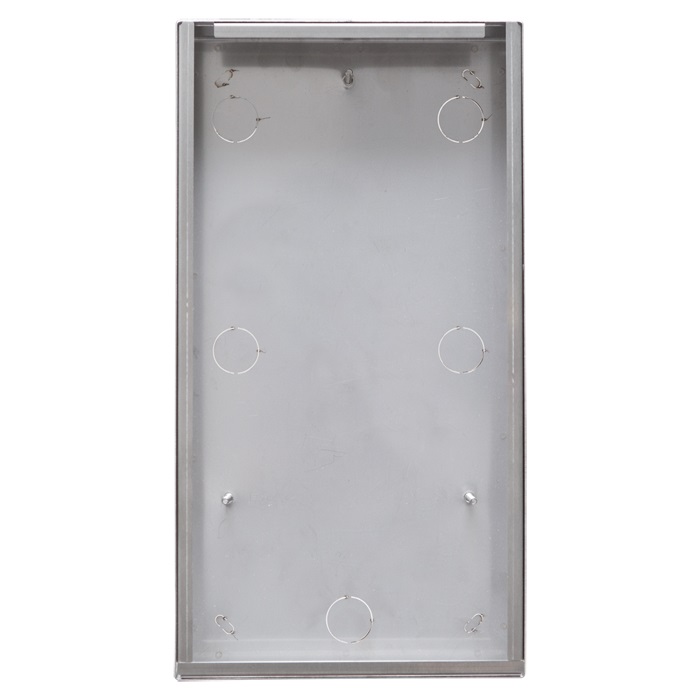 Serie 3one6 - Custodia parete acciaio inox AISI 316 per ANALOG/TOUCH/SENSE, 180x340x56mm