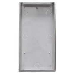 Serie 3one6 - Custodia parete acciaio inox AISI 316 per ANALOG/TOUCH/SENSE, 180x340x56mm
