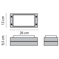 BLIZ LED RING 14W 4000K ANTR
