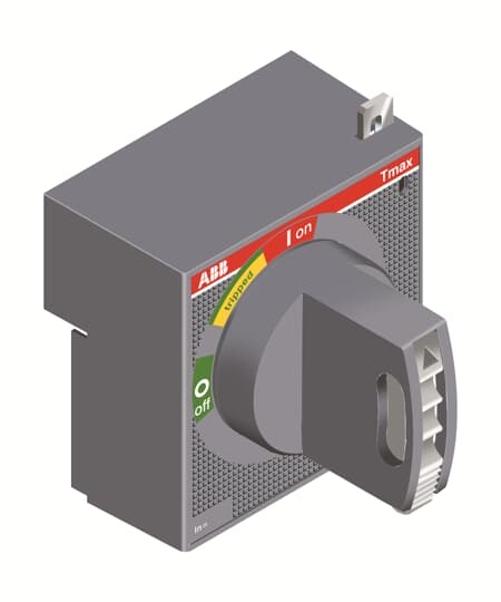 Maniglia emergenza regolabile rotativa T1-T3 per interruttori Tmax