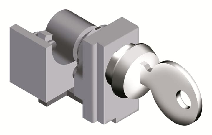 Blocco chiave sicurezza accessori Tmax T2 per interruttori