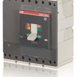 Interruttore modulare Tmax T5D 400A 4 poli installazione quadri