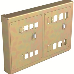 Telaio metallico zincato per interruttori Tmax T4-T5 montaggio industriale