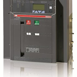 Interruttore automatico E3N 2500A 3P fissato per impianti industriali