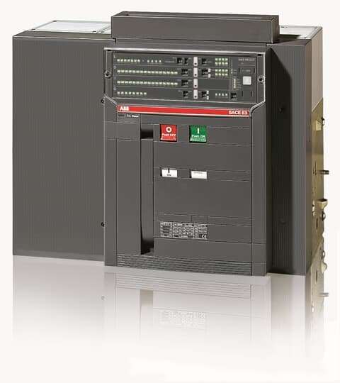 Interruttore automatico E3V 2000A 4 poli protezione PR121/P-LSI impianti industriali e civili