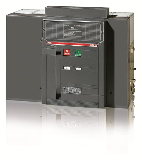Interruttore modulare E4S/MS 4000 3 poli fissaggio posteriore alta potenza industriale