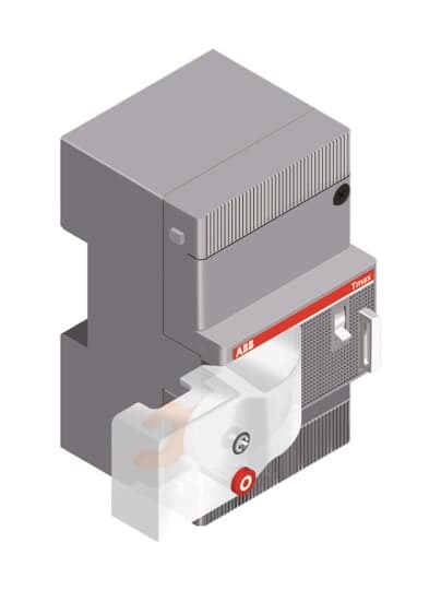 Solenoid operator sovrapposto 110-250V AC/DC per interruttori Tmax T1-T3 protezione sovratensione industriale e civile