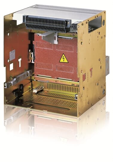 Interruttore magnetotermico 3 poli orizzontale per impianti industriali
