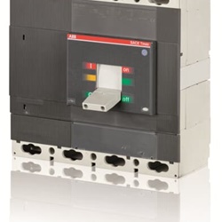 Interruttore modulare T6D 800 4 poli frontale per impianti industriali