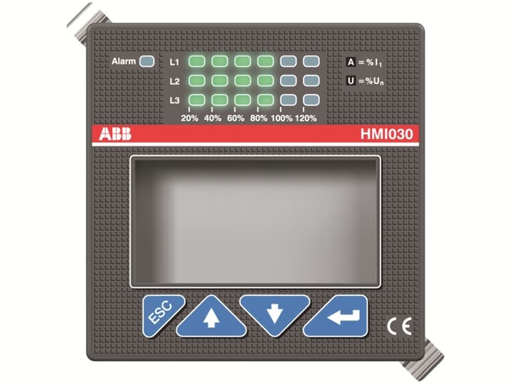 HMI030 Display quadro elettrico per monitoraggio parametri A-V-W