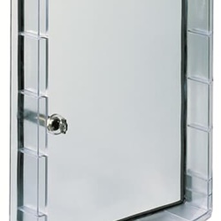 Protezione IP54 con chiusura a blocco per quadri elettrici