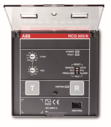 RELE BASE RCQ020/A 415VAC SENZA TOROIDE IMPIANTI ELETTRICI